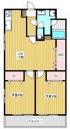 サンハイツ佐伯の間取り画像