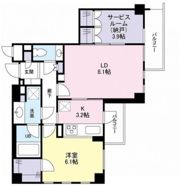 ドゥーエ千石の間取り画像