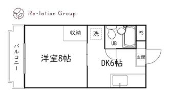 マンションアカンサスⅡの間取り画像