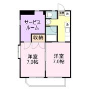 エスポワールNSの間取り画像