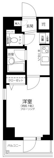 ステージグランデ南麻布の間取り画像