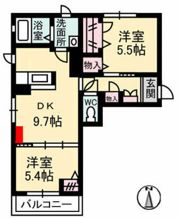 ZEXA-Kの間取り画像