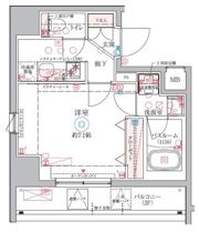 クレヴィスタ中野新橋Ⅱの間取り画像