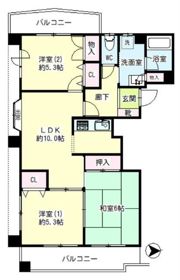 メゾン・リヴァーベルの間取り画像