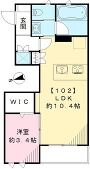 カーサ クレールの間取り画像