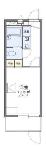 レオパレスアルバⅠの間取り画像