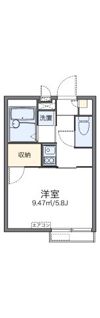 レオパレスヴィラ ゼルコバの間取り画像