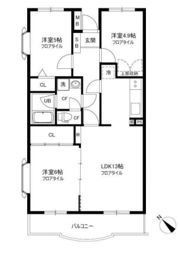 エスポワール新座の間取り画像