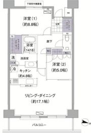 アビティ目黒の間取り画像
