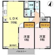 セジュールシャリオ A棟の間取り画像