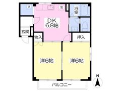 すとりーむ飯塚ハイツAの間取り画像