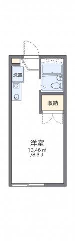 レオパレスロッキーの間取り画像