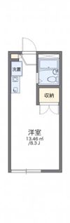 レオパレスロッキーの間取り画像
