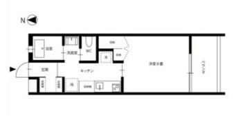 クレル西川原の間取り画像