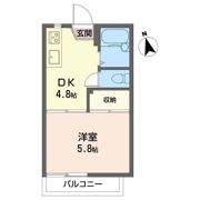 フレグランス橘 A棟の間取り画像