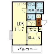 ヒーローマンション国府の間取り画像