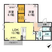 メゾン大町東の間取り画像