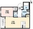 レイルズ新守山の間取り画像