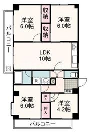 ロイヤル北安東の間取り画像