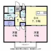 シティーハイツ すみれA棟の間取り画像