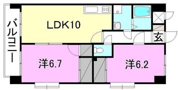 ラッフィナートの間取り画像