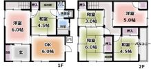 上島町貸家の間取り画像
