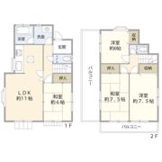 三浦市南下浦町菊名住宅（021192）の間取り画像