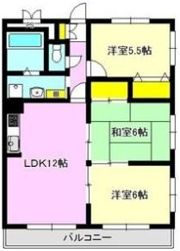 ベルメゾン小鳥弐番館の間取り画像