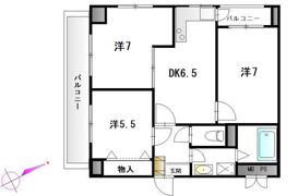 ブランシュ上荻の間取り画像