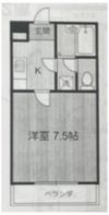 ロジェ高井戸壱番館の間取り画像