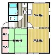 ハイツシオヤの間取り画像
