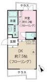 LAPiS中野坂上Ⅱの間取り画像