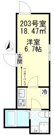 パサージュ武蔵小金井の間取り画像
