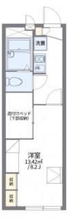 レオパレス境橋の間取り画像