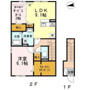 セジュール愛の間取り画像