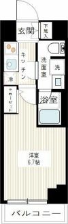 ARCOBALENO MUSASHIKOSUGIの間取り画像