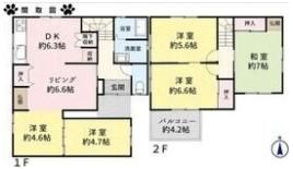 レオンハウスの間取り画像