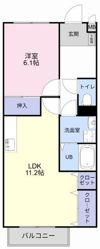 グランデール多田の間取り画像