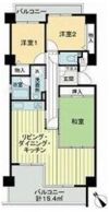 ライオンズマンション八事石坂の間取り画像