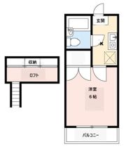 ガーデンヒルズ新倉C棟の間取り画像
