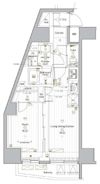 PREMIUM CUBE G 後楽園の間取り画像