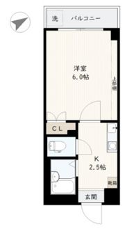 シャンポール昭和町の間取り画像