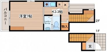 Sol Levante Kairoenの間取り画像
