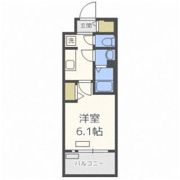 ララプレイス難波メティスの間取り画像
