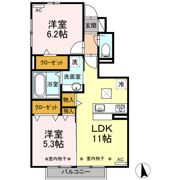 ケンズスクエア A棟の間取り画像