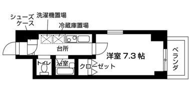 レジディア中野富士見台の間取り画像