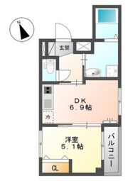 リーブル祇園の間取り画像
