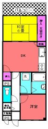 ライオンズマンション五反野第三の間取り画像