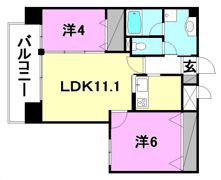 アーバン清水町の間取り画像