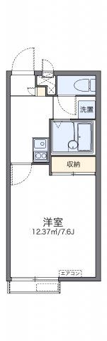 レオパレスグランヴィア東草津Ⅲの間取り画像